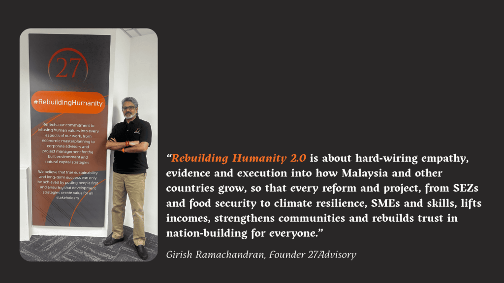 rebuilding. humanity.